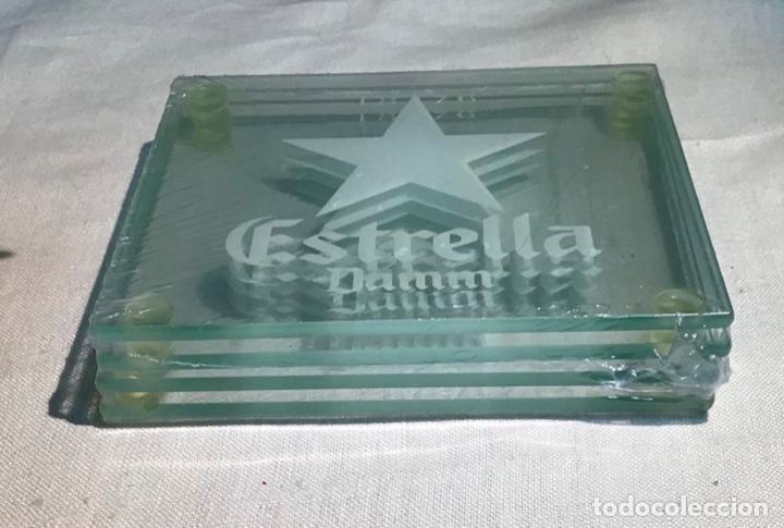 Coleccionismo de cervezas: ESTRELLA DAMM, POSA VASOS - Foto 2