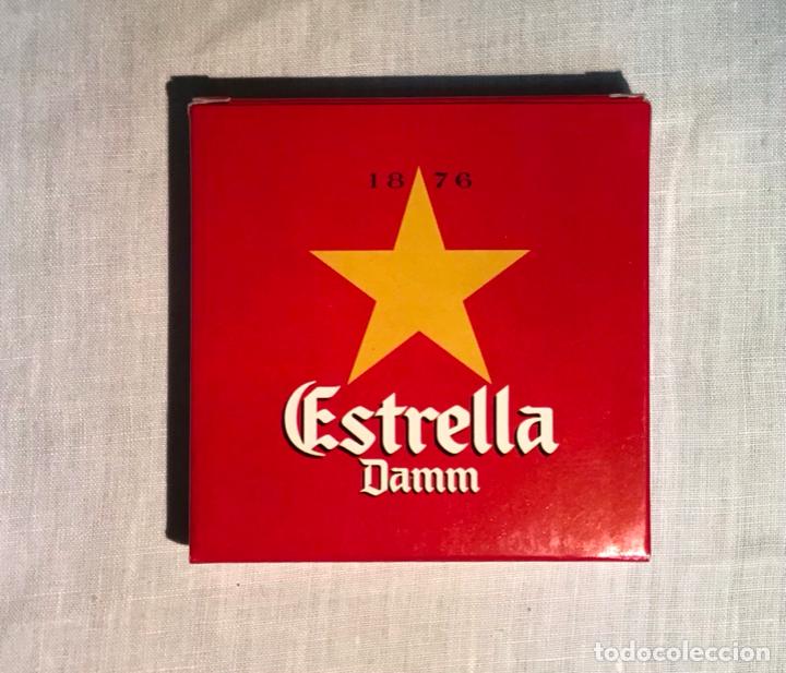 Coleccionismo de cervezas: ESTRELLA DAMM, POSA VASOS - Foto 4