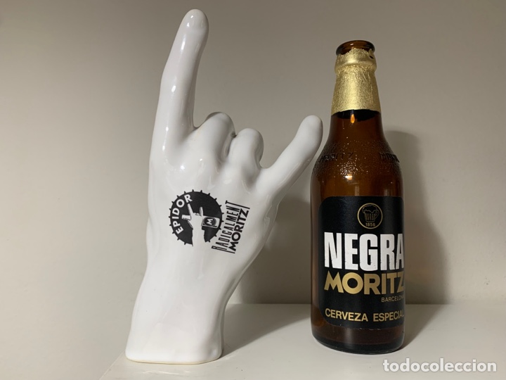 Coleccionismo de cervezas: ORIGINAL PUBLICIDAD DE CERVEZAS MORITZ. - Foto 3