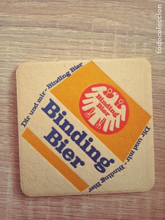 Collezionismo di birre: Posavasos cerveza Binding Bier (Alemania)