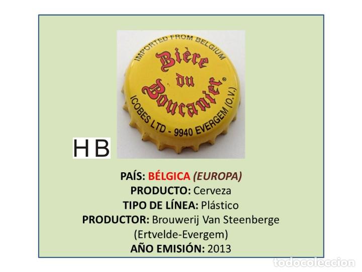 Coleccionismo de cervezas: TAPON CORONA CAPSULA CHAPA CERVEZA BOUCANIER (B&Eacute;LGICA)