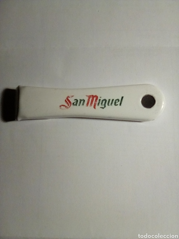 Coleccionismo de cervezas: ABREBOTELLAS CERVEZAS SAN MIGUEL