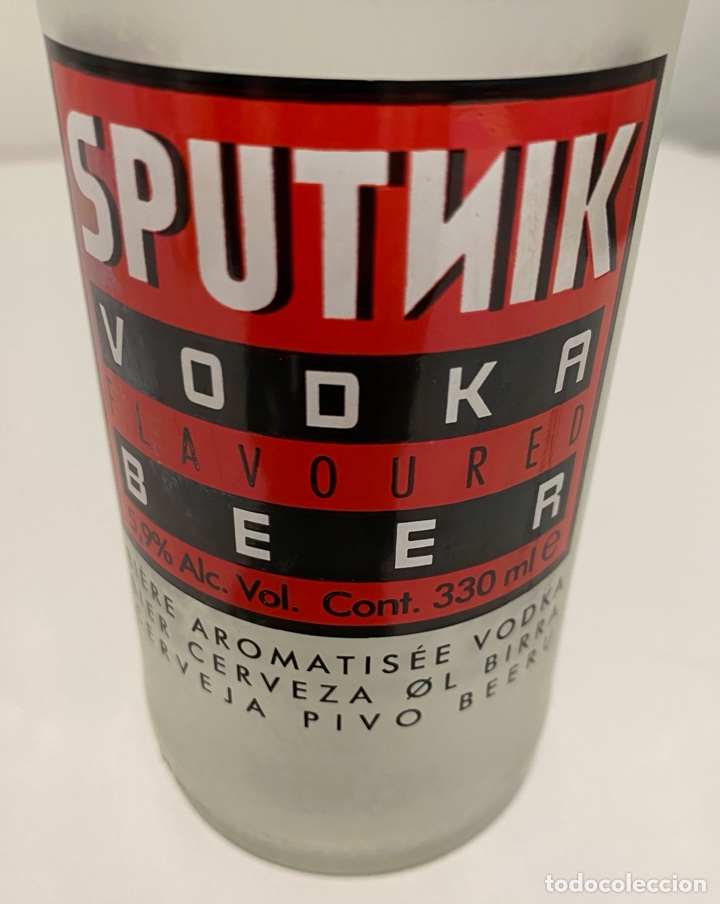 Coleccionismo de cervezas: Botella cerveza SPUTNIK