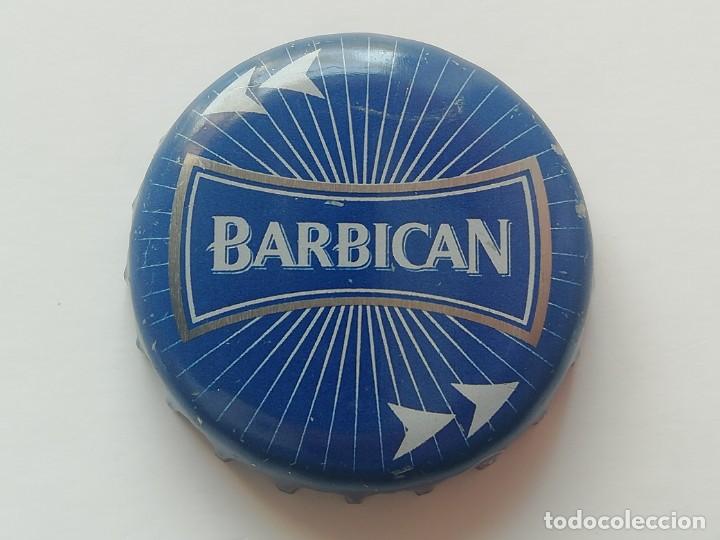 Coleccionismo de cervezas: Chapa tap&oacute;n corona de la cerveza de Arabia Saudita BARBICAN