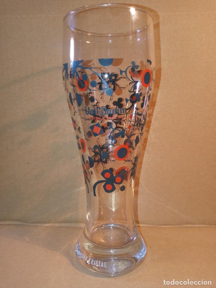 Coleccionismo de cervezas: VASO - VOLL DAMM - OKTOBERFEST.