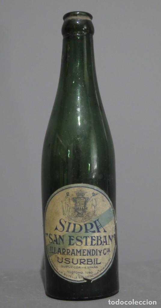 Coleccionismo de cervezas: BOTELLA. SIDRA. SAN ESTEBAN - Foto 1