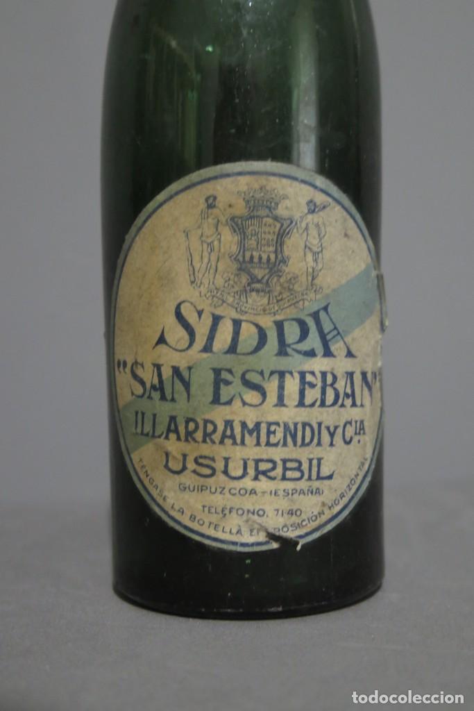 Coleccionismo de cervezas: BOTELLA. SIDRA. SAN ESTEBAN - Foto 2