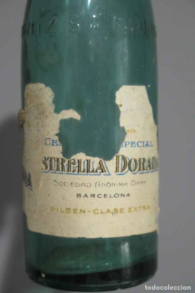 Coleccionismo de cervezas: BOTELLA. CERVEZA. ESTRELLA DORADA. MORITZ - Foto 3