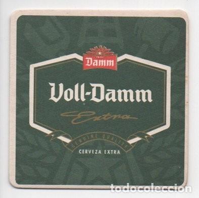 Coleccionismo de cervezas: POSAVASOS DE CERVEZA VOLL-DAMM, EXTRA, GENUINE QUALITY. IGUAL POR LOS DOS LADOS.