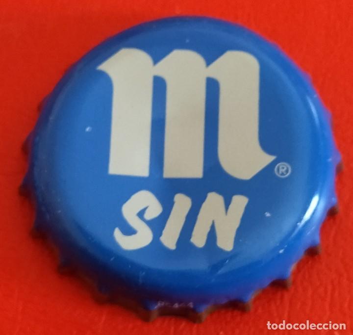 Coleccionismo de cervezas: Chapa Mahou Sin.