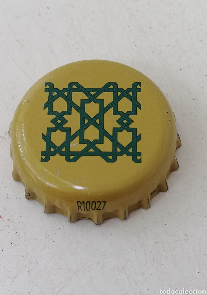 Coleccionismo de cervezas: TAP&Oacute;N CORONA BOTTLE CAP BIRRA BIERE BEER CHAPA CERVEZA ALHAMBRA (10)---LOTE N. 2031--CARMANJO