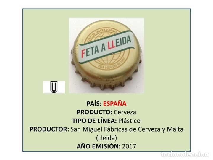 Collezionismo di birre: TAPON CORONA CAPSULA CHAPA CERVEZA SAN MIGUEL (ESPA&Ntilde;A)