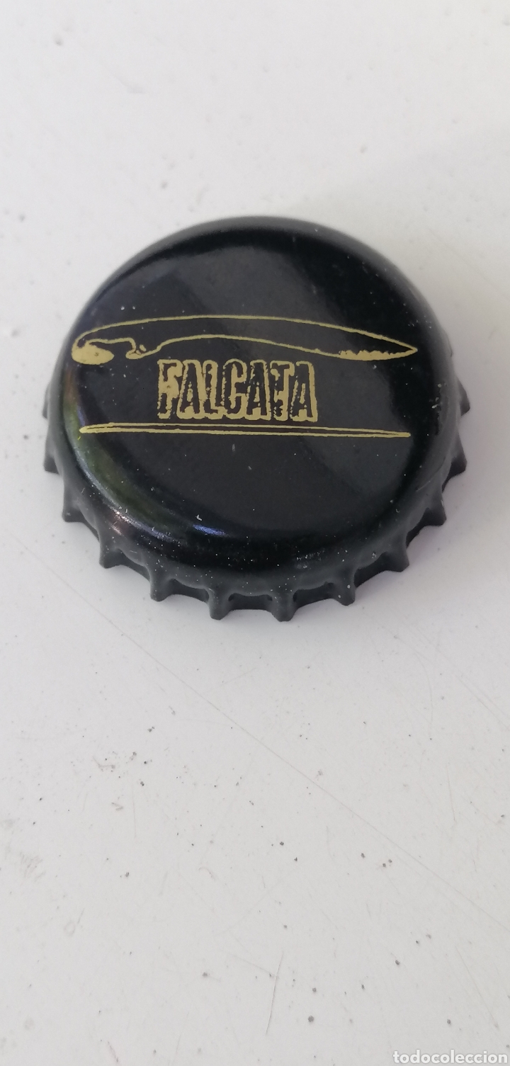 Coleccionismo de cervezas: BOTTLE CAP TAP&Oacute;N CORONA BIRRA BIER BIERE BEER CHAPA CERVEZA FALCATA. LE&Oacute;N --LOTE N. 1761--CARMANJO