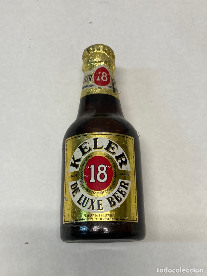 Coleccionismo de cervezas: Botell&iacute;n Keler de luxe - Foto 1