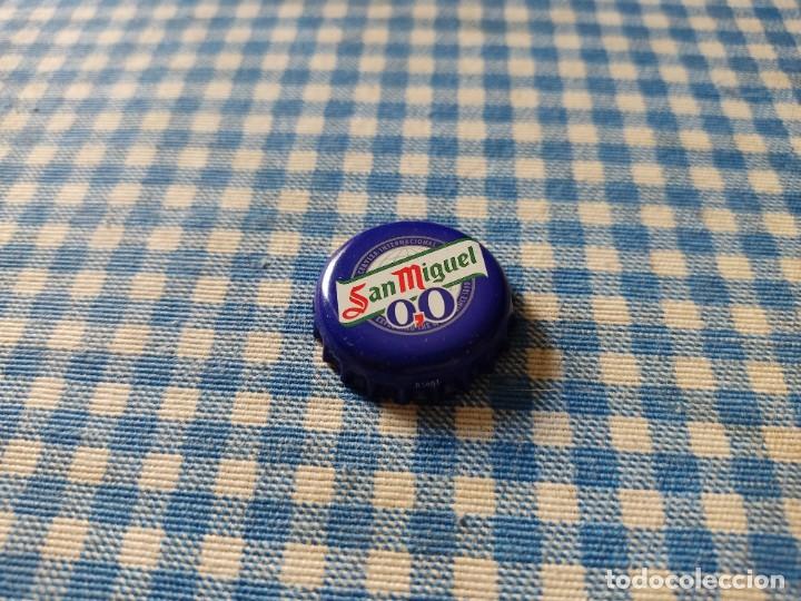Coleccionismo de cervezas: Chapa Cerveza San Miguel 0,0 2 (U)