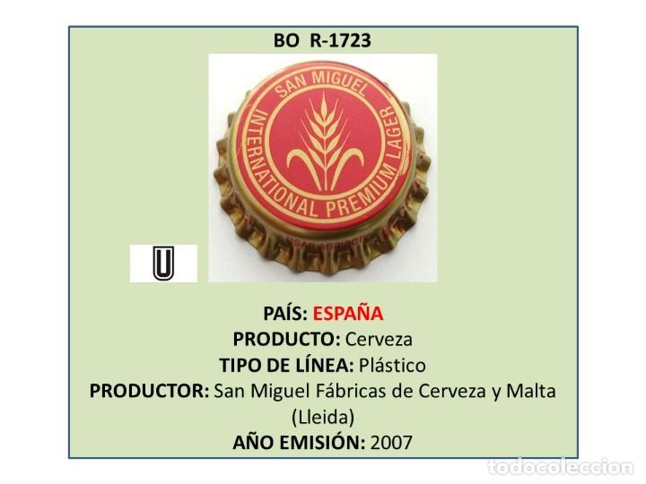 Collezionismo di birre: TAPON CORONA CAPSULA CHAPA CERVEZA SAN MIGUEL INTERNATIONAL (ESPA&Ntilde;A)