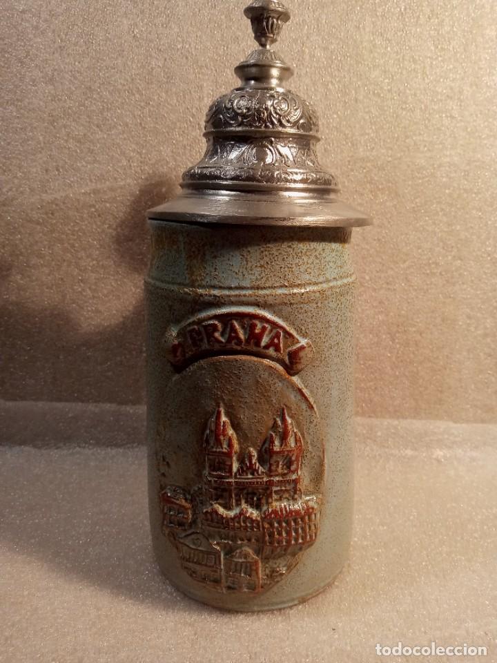 Coleccionismo de cervezas: JARRA DE CERVEZA - PRAHA. - Foto 1