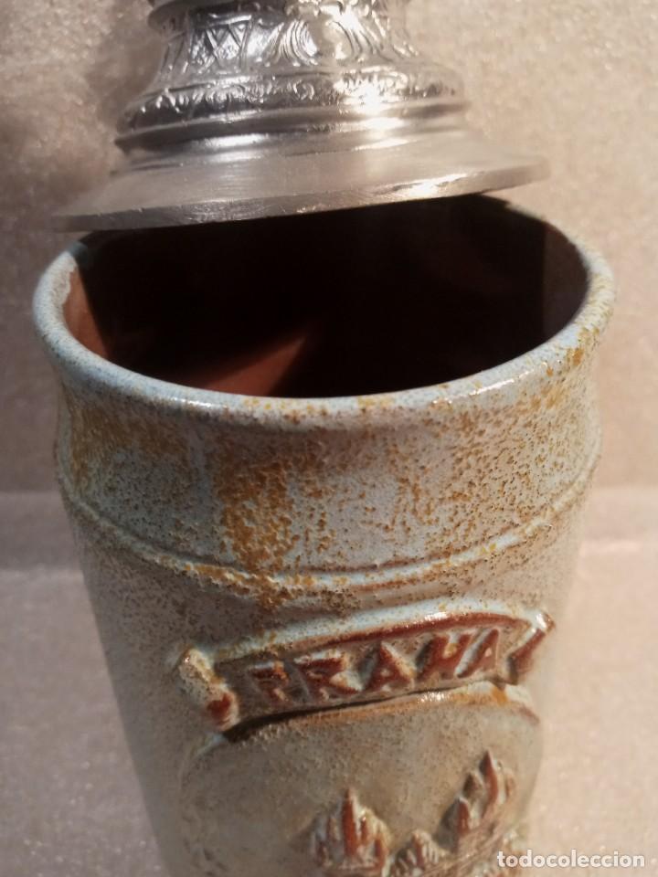 Coleccionismo de cervezas: JARRA DE CERVEZA - PRAHA. - Foto 4