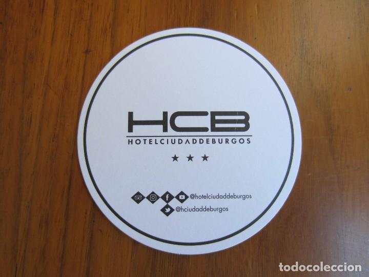 Coleccionismo de cervezas: POSAVASOS-HOTEL CIUDAD DE BURGOS-