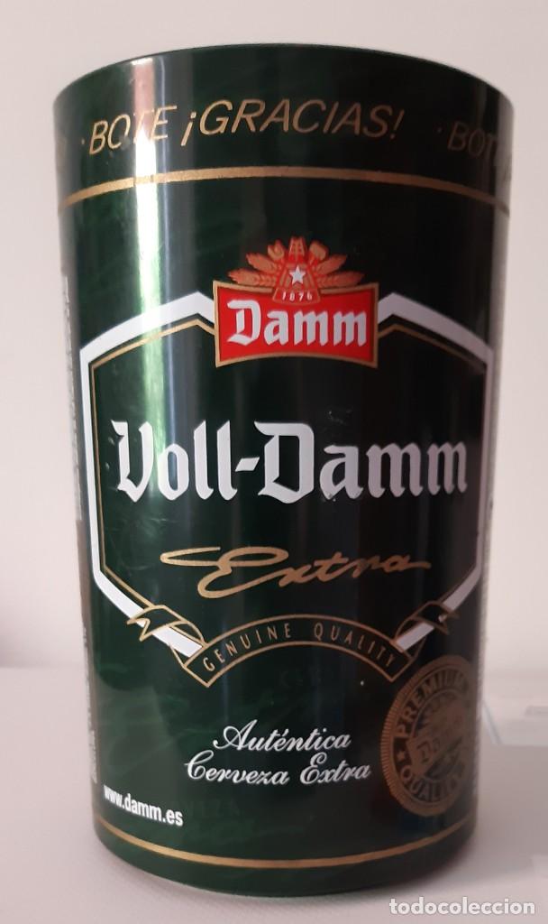 Coleccionismo de cervezas: BOTE PROPINAS VOLL DAMM - Foto 1