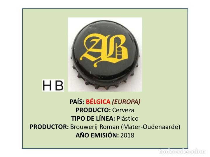 Coleccionismo de cervezas: TAPON CORONA CAPSULA CHAPA CERVEZA ADRIAEN BROUWER (B&Eacute;LGICA)