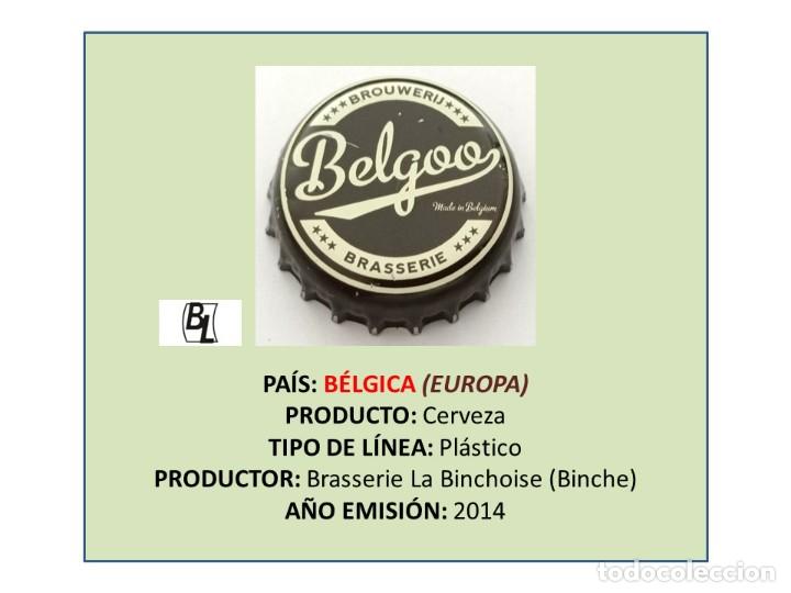 Collectable Beer: TAPON CORONA CAPSULA CHAPA CERVEZA BELGOO (B&Eacute;LGICA)