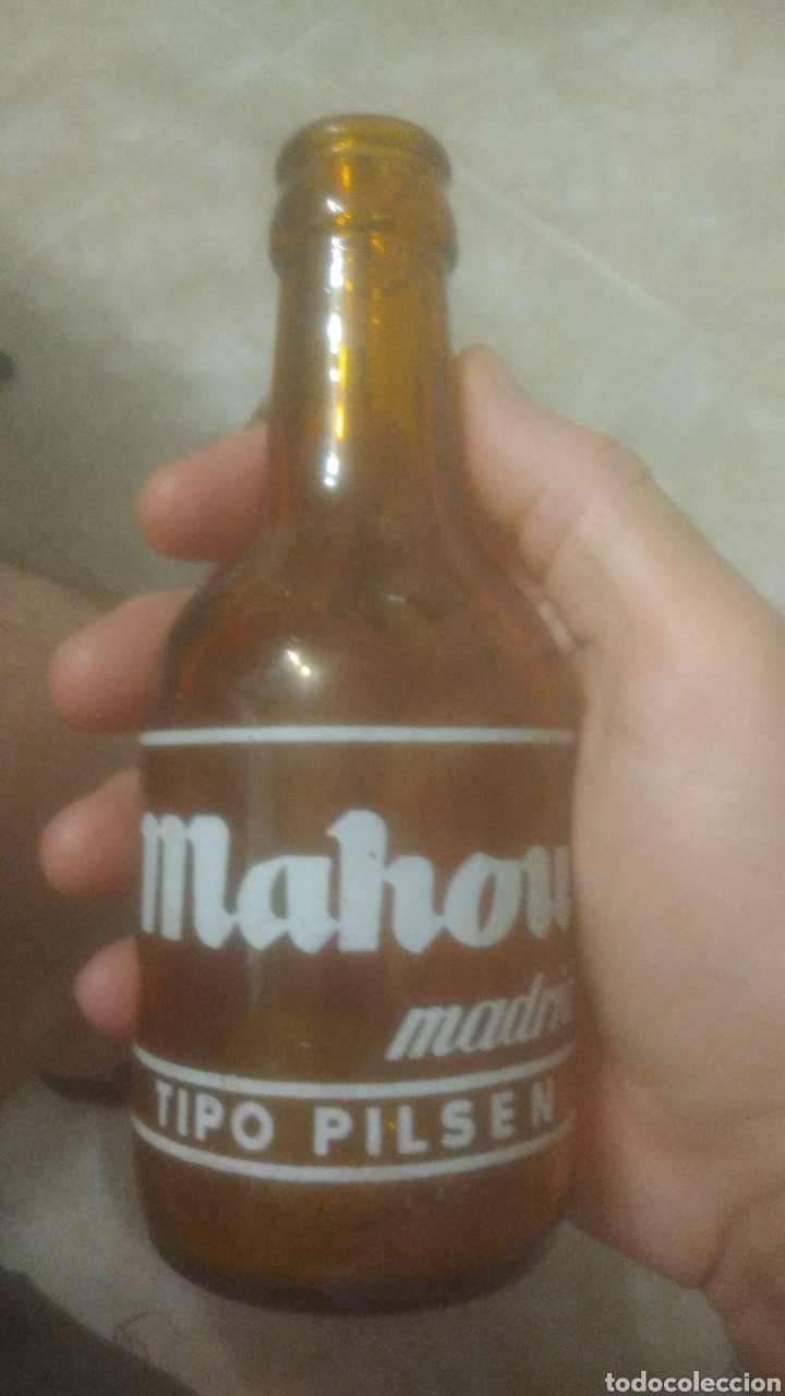 Coleccionismo de cervezas: MAHOU MADRID 50 CL. PERFECTA.