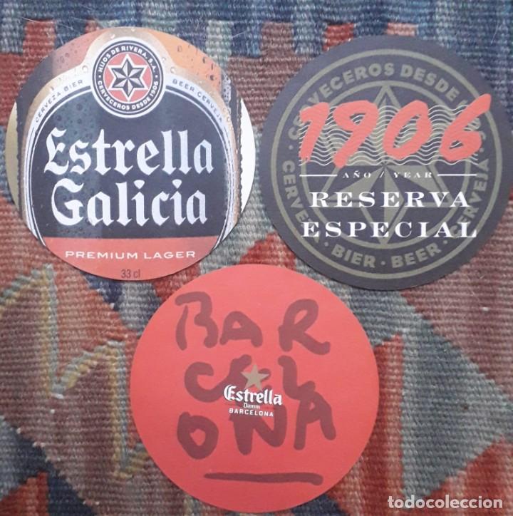 Coleccionismo de cervezas: POSAVASO ESTRELLA GALICIA