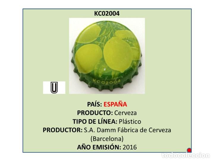 Collezionismo di birre: TAPON CORONA CAPSULA CHAPA CERVEZA DAMM LEMON (ESPA&Ntilde;A)