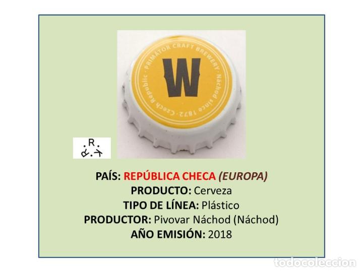 Coleccionismo de cervezas: TAPON CORONA CAPSULA CHAPA CERVEZA PRIMATOR W (REP&Uacute;BLICA CHECA)