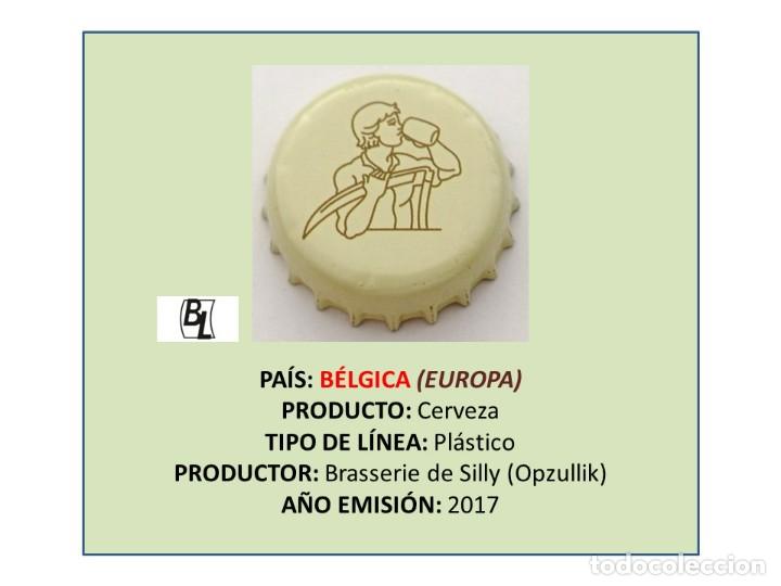 Collectable Beer: TAPON CORONA CAPSULA CHAPA CERVEZA SILLY (B&Eacute;LGICA)
