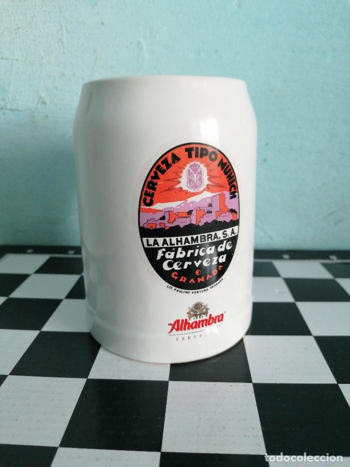 Coleccionismo de cervezas: JARRA DE ALHAMBRA - Foto 1