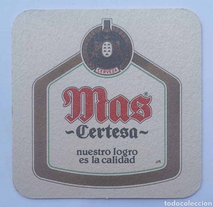 Collectable Beer: Posavasos Cerveza M&aacute;s Certesa - Tenerife (Islas Canarias)