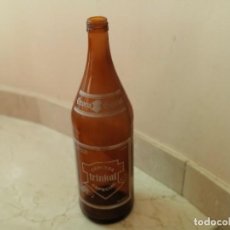 Coleccionismo de cervezas: ANTIGUA BOTELLA DE LITRO CERVEZA TRINKAL