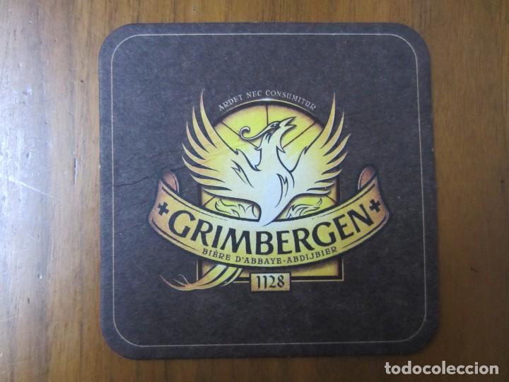 Coleccionismo de cervezas: POSAVASOS CERVEZAS-BIERE GRIMBERGEN