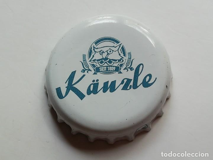 Coleccionismo de cervezas: Chapa tap&oacute;n corona de la cerveza alemana K&Auml;UZLE