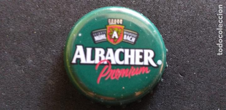 Coleccionismo de cervezas: CERVEZA-V9H-II-CHAPA-TAPON-CORONA-ALBACHER
