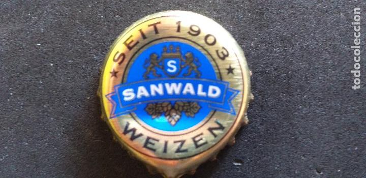 Coleccionismo de cervezas: CERVEZA-V9H-II-CHAPA-TAPON-CORONA-SANWALD