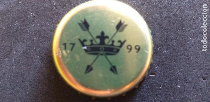 Coleccionismo de cervezas: CERVEZA-V9H-II-CHAPA-TAPON-CORONA-GREENE KING