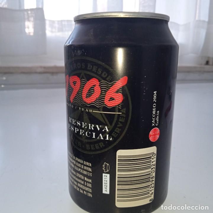 Coleccionismo de cervezas: Lata de cerveza de la marca Estrella Galicia.Xacibeo 2004.Finales de la d&eacute;cada de los 90