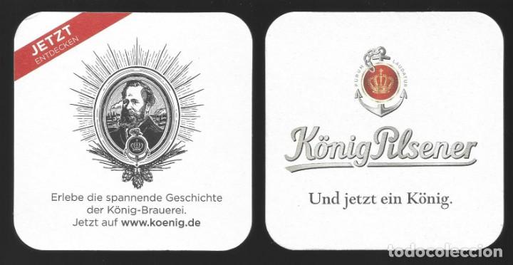 Collectable Beer: 1 posa vaso de la cerveza alemana konig pilsner