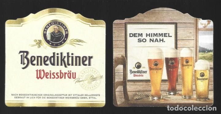 Collectable Beer: 1 posa vaso de la cerveza alemana benediktiner