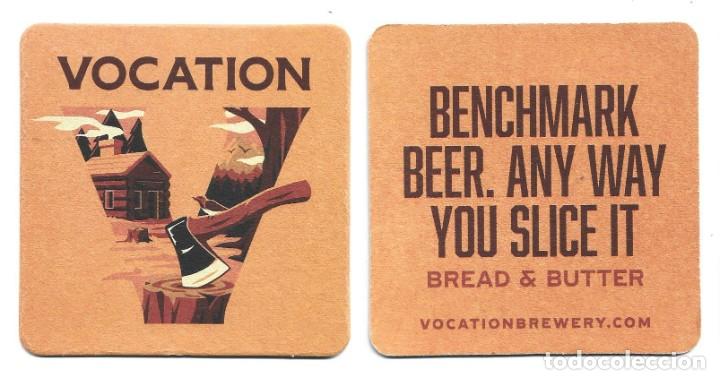 Collectable Beer: 1 posa vaso cerveza inglesa Vocation & Co. Manchester