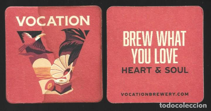Collectable Beer: 1 posa vaso cerveza inglesa Vocation & Co. Manchester
