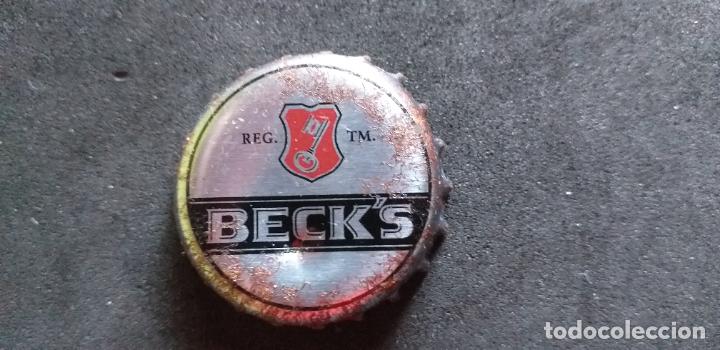 Collectionnisme de bi&egrave;res: CERVEZA-V9H-III-CHAPA-TAPON-CORONA-BECK'S