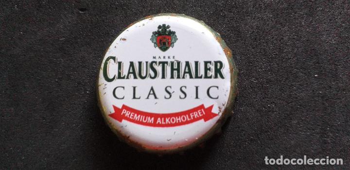 Collectionnisme de bi&egrave;res: CERVEZA-V9H-III-CHAPA-TAPON-CORONA-CLAUSTHALER