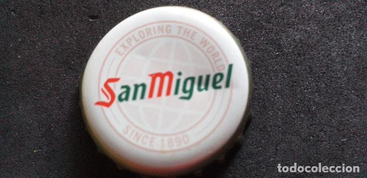 Collectionnisme de bi&egrave;res: CERVEZA-V9H-III-CHAPA-TAPON-CORONA-SAN MIGUEL