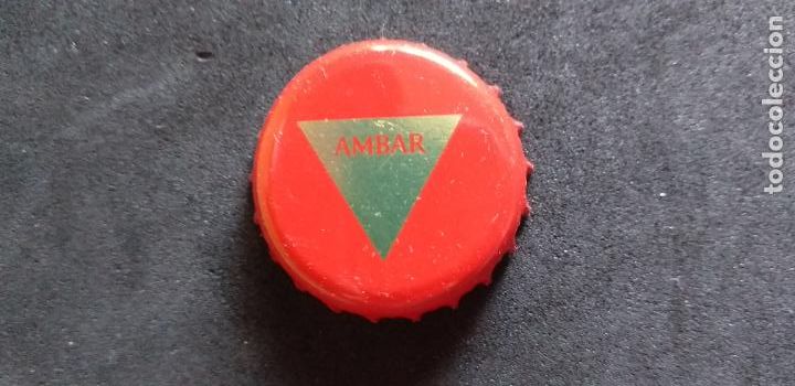 Collectionnisme de bi&egrave;res: CERVEZA-V9H-III-CHAPA-TAPON-CORONA-AMBAR