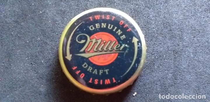 Coleccionismo de cervezas: CERVEZA-V9H-III-CHAPA-TAPON-CORONA-MILLER
