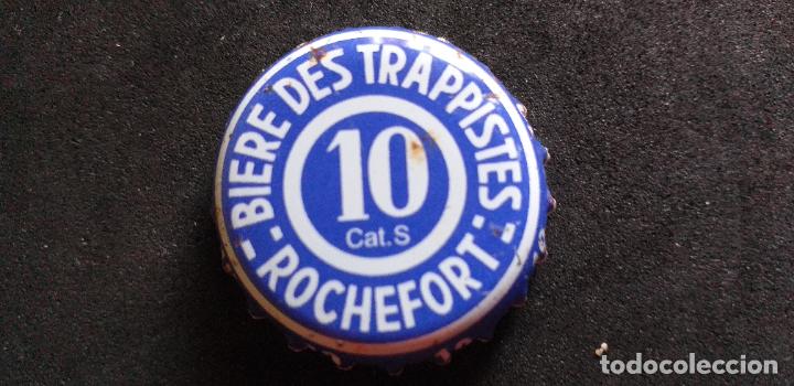 Coleccionismo de cervezas: CERVEZA-V9H-III-CHAPA-TAPON-CORONA-ROCHEFORT